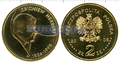 Польша 2 злотых 2008 Збигнев