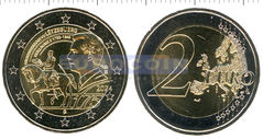 Люксембург 2 евро 2024 Виллем II