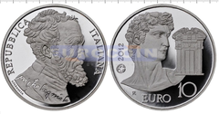 Италия 10 Евро 2012 Микеланджело Буонарроти