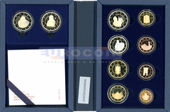 Сан Марино набор евро 2021 (10 монет) PROOF