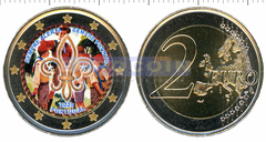 Португалия 2 евро 2025 Скаутское движение (C)