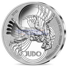 Франция 10 Евро 2021 Дзюдо