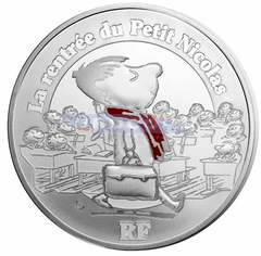 Франция 10 Евро 2014 Petit Nicolas School