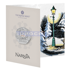 Великобритания 50 пенсов 2023 «NARNIA»