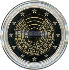 Словения 2 евро 2021 Музей Крань PROOF