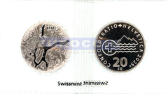 Швейцария 20 франков 2025 Лугано
