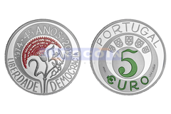 Португалия 5 евро 2019 Революция гвоздик PROOF