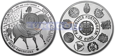 Португалия 7,5 евро 2015 Вириато PROOF