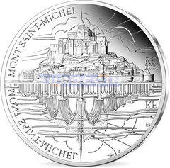 Франция 10 Евро 2020 Мон-Сен-Мишель