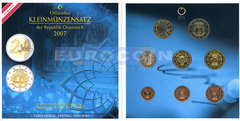 Австрия набор евро 2007 BU (8 монет)