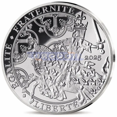 Франция 20 Евро 2025 Франк на коне PROOF
