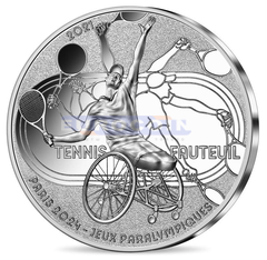 Франция 10 Евро 2021 Теннис