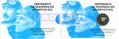 Португалия 2 евро 2022 Перелет через Южную Атлантику PROOF