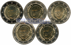 Германия 2 евро 2026 Конрад Аденауэр (A,D,F,G,J)