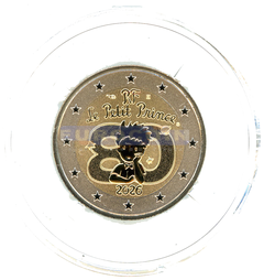 Франция 2 евро 2026 Маленький принц PROOF (REVERSE)