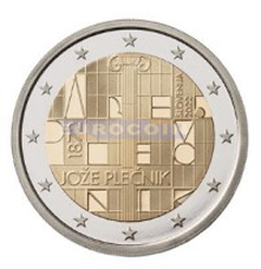 Словения 2 евро 2022 Йоже Плечник PROOF