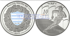 Франция 10 Евро 2011 Регби-клуб Racing Metro 92